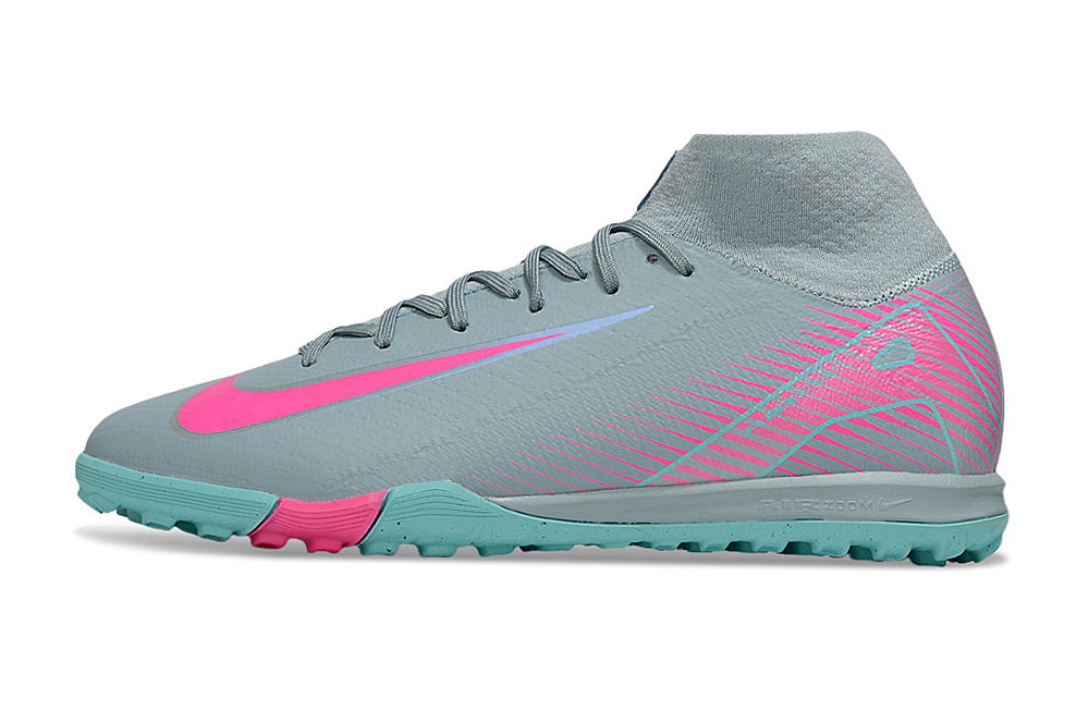 Nike Air Zoom Mercurial Superfly 10 Elite TF Football Soccer Cleats Boots - Ultimate Speed & Precision  WHT