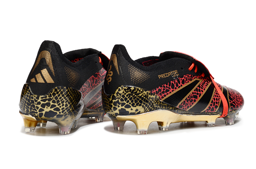 adidas 25 Predator Elite Tongue FT FG  Soccer Boots Cleats Shoes PRP-BLK