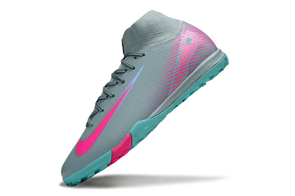 Nike Air Zoom Mercurial Superfly 10 Elite TF Football Soccer Cleats Boots - Ultimate Speed & Precision  WHT
