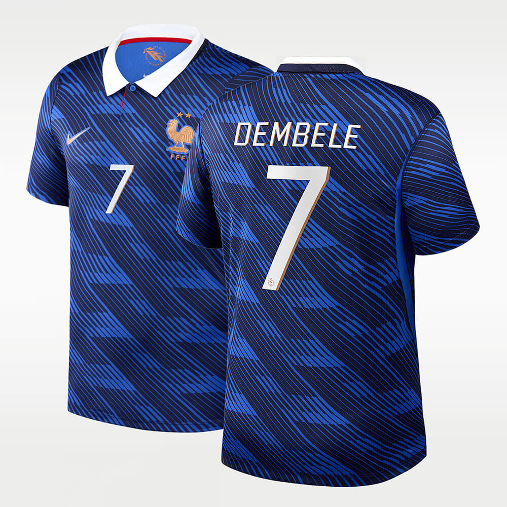 Ousmane Dembélé France National Team 2026 Home Football Soccer Jersey