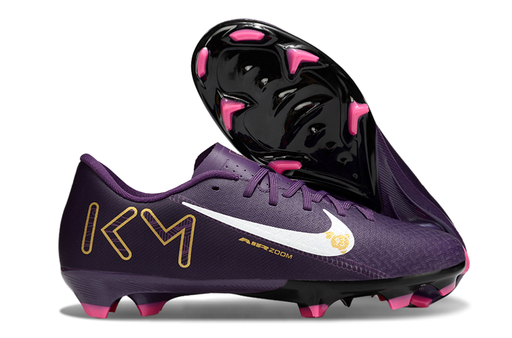 NIKE AIR ZOOM MERCURIAL VAPOR XVI ACADEMY X MBAPPE FGMG Football Soccer Boots CleatsPNK