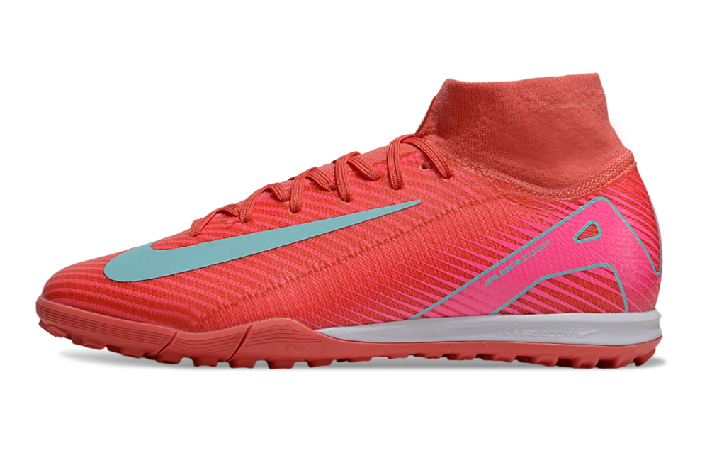 Nike Air Zoom Mercurial Superfly 10 Elite TF Football Soccer Cleats Boots - Ultimate Speed & Precision  WHT