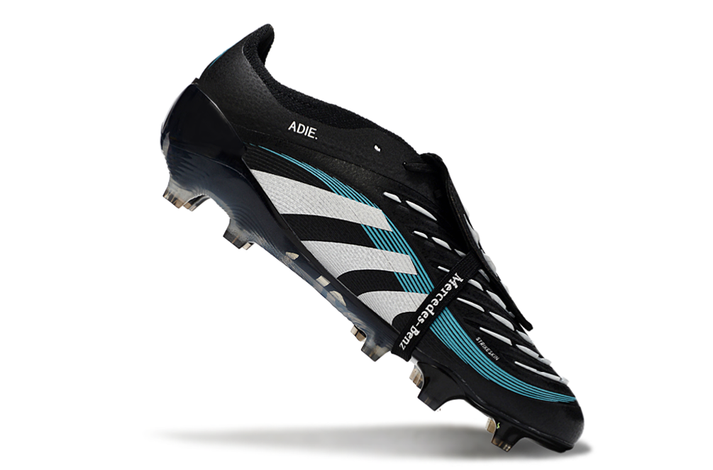 adidas 25 Predator Elite Tongue FT FG  Soccer Boots Cleats Shoes GRN-BLK