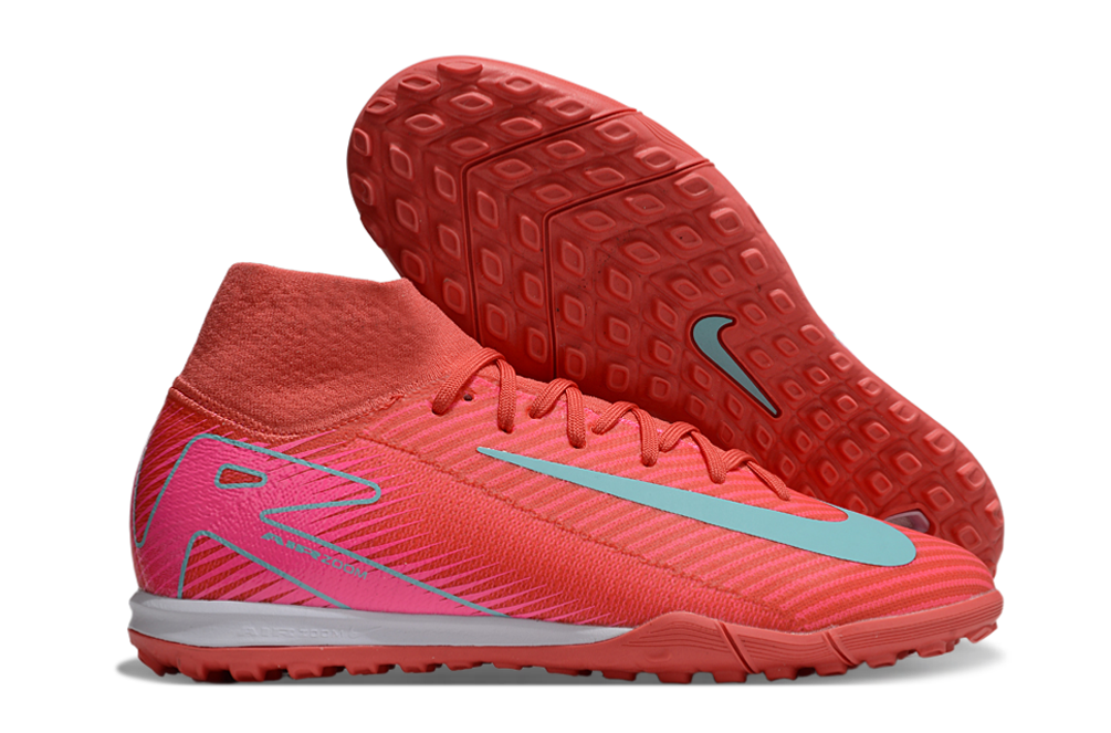 Nike Air Zoom Mercurial Superfly 10 Elite TF Football Soccer Cleats Boots - Ultimate Speed & Precision  WHT