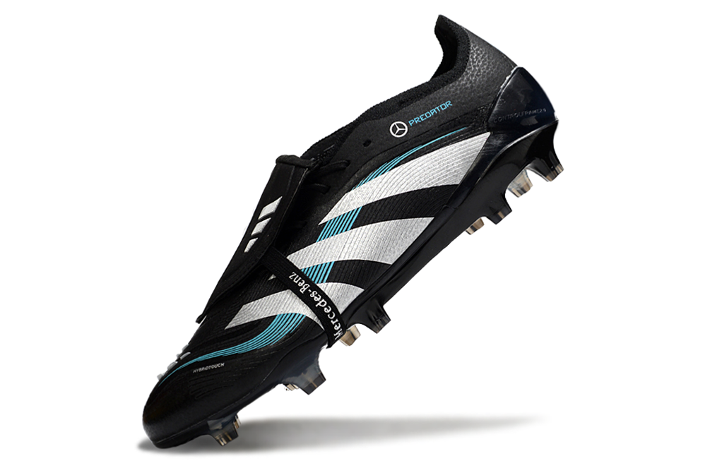 adidas 25 Predator Elite Tongue FT FG  Soccer Boots Cleats Shoes GRN-BLK