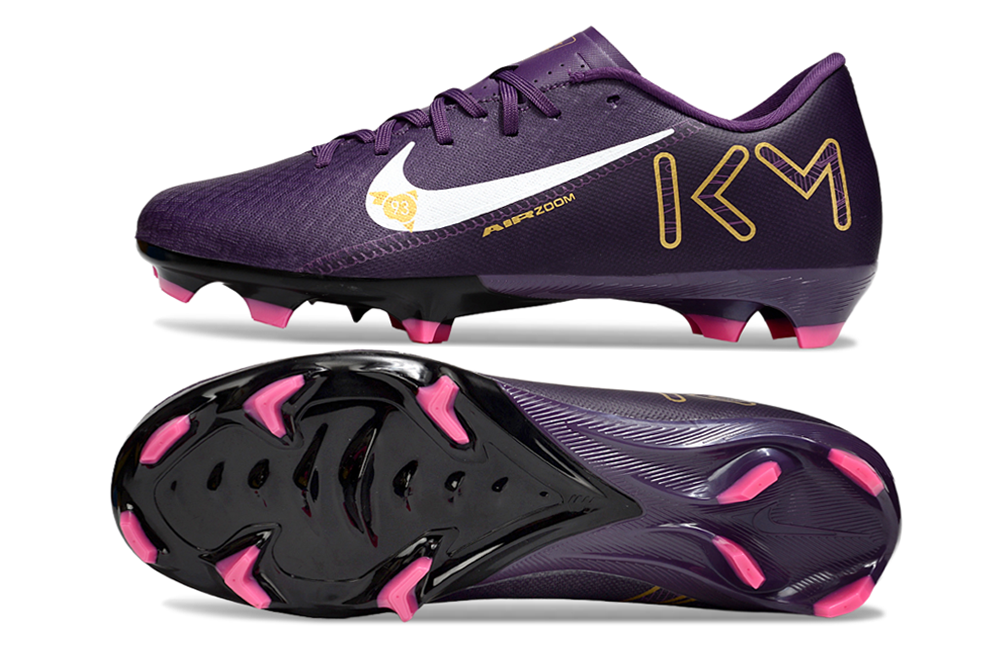 NIKE AIR ZOOM MERCURIAL VAPOR XVI ACADEMY X MBAPPE FGMG Football Soccer Boots CleatsPNK