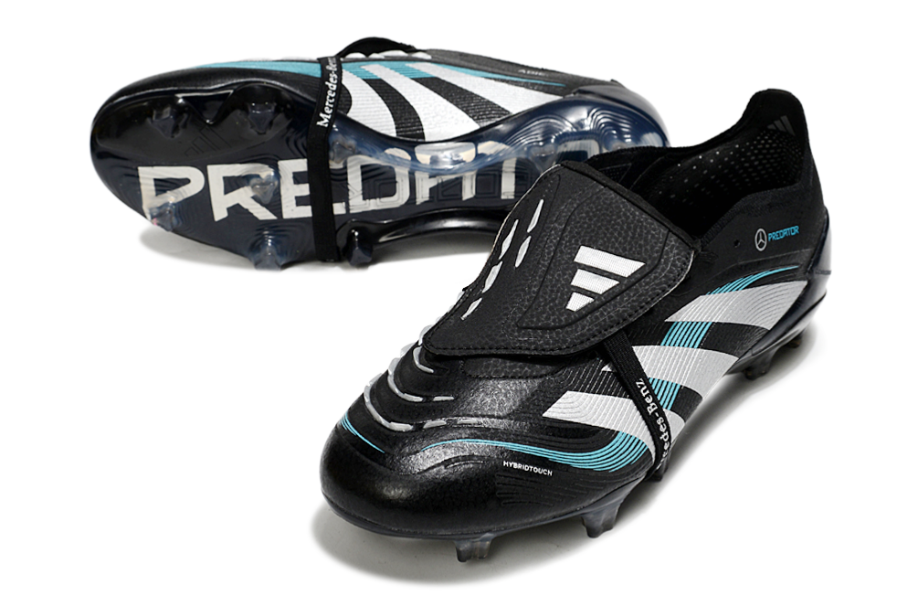 adidas 25 Predator Elite Tongue FT FG  Soccer Boots Cleats Shoes GRN-BLK