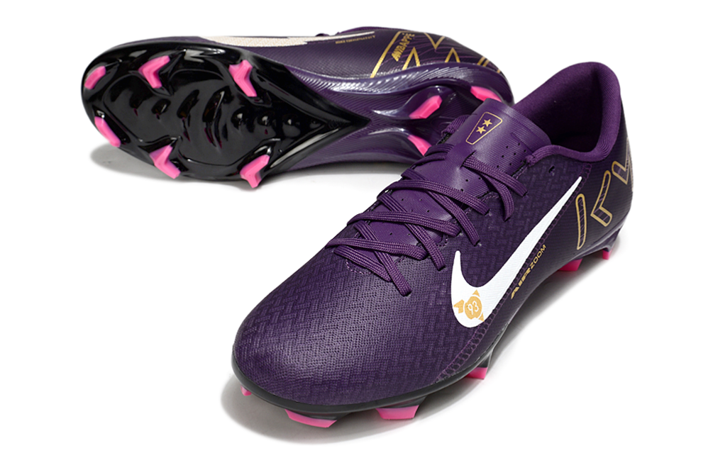 NIKE AIR ZOOM MERCURIAL VAPOR XVI ACADEMY X MBAPPE FGMG Football Soccer Boots CleatsPNK