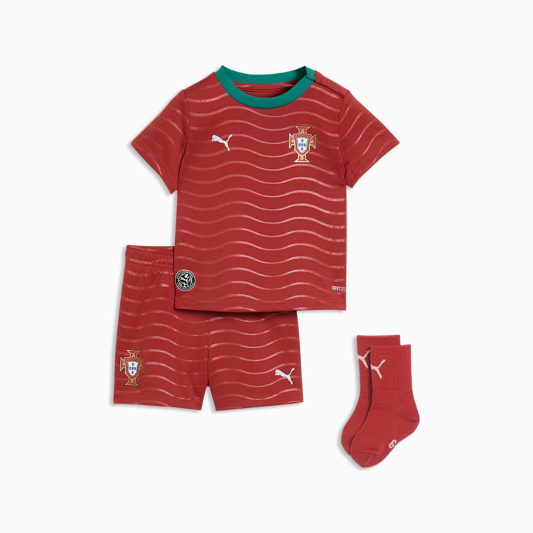 Kids Portugal Home Soccer Kits World Cup 2026