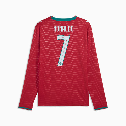 Portugal National Team 2026  Ronaldo 7 Home Football Soccer Long sleeve Jersey