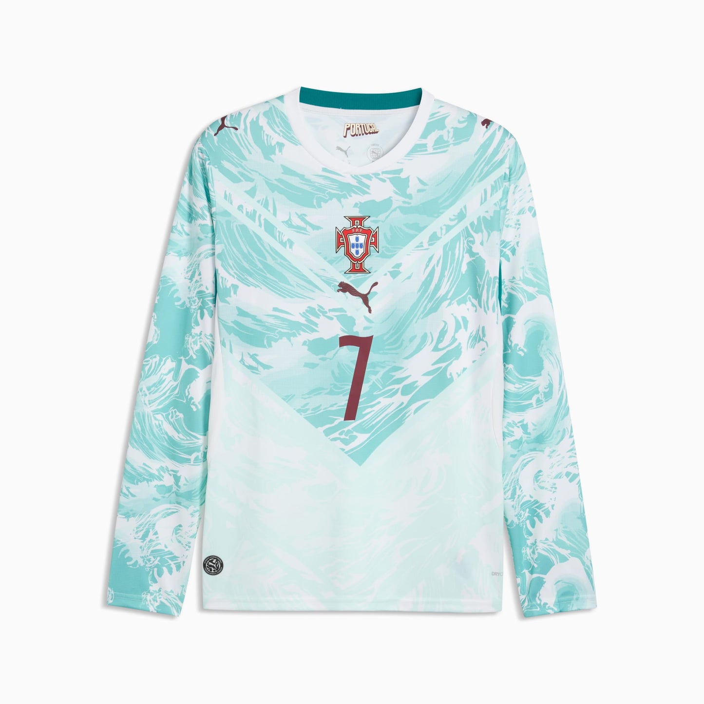 Portugal National Team 2026  Ronaldo 7 Away Football Soccer Long sleeve Jersey