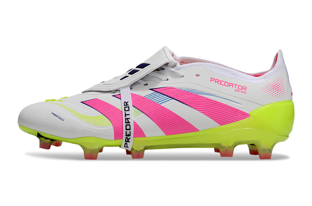 adidas 25 Predator Elite Tongue FT FG  Soccer Boots Cleats Shoes GRN-BLK