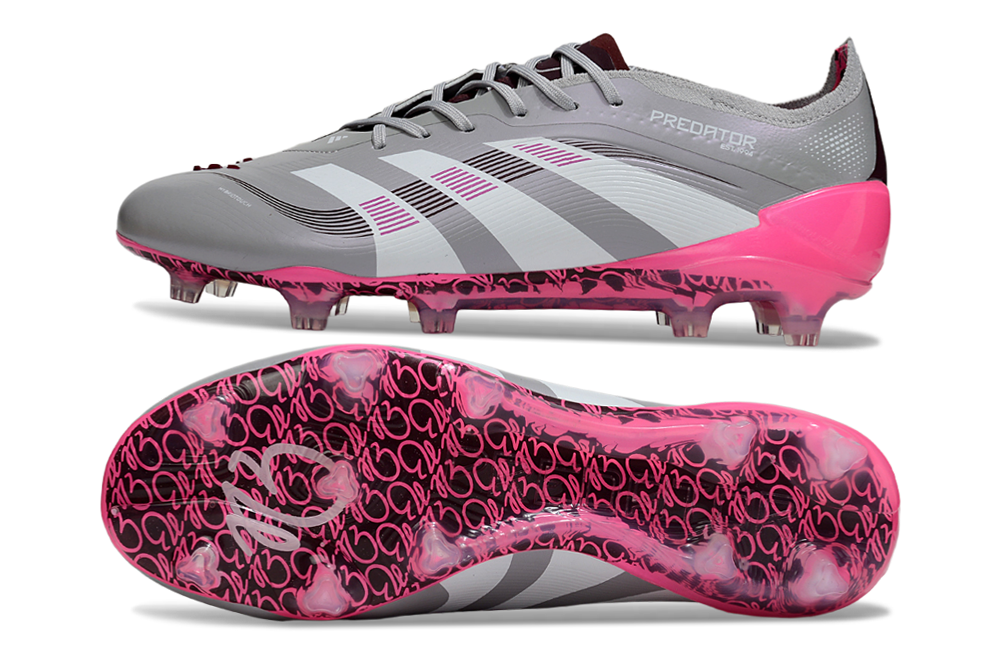 adidas Predator Elite FG Soccer Cleats WHT-RED-BLU