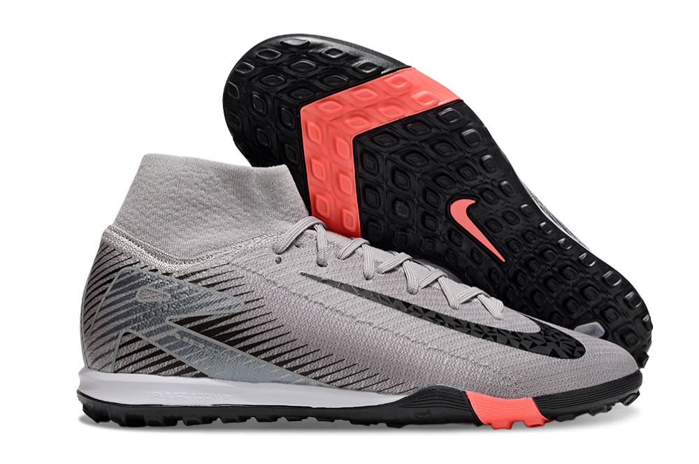 Nike Air Zoom Mercurial Superfly 10 Elite TF Football Soccer Cleats Boots - Ultimate Speed & Precision  WHT