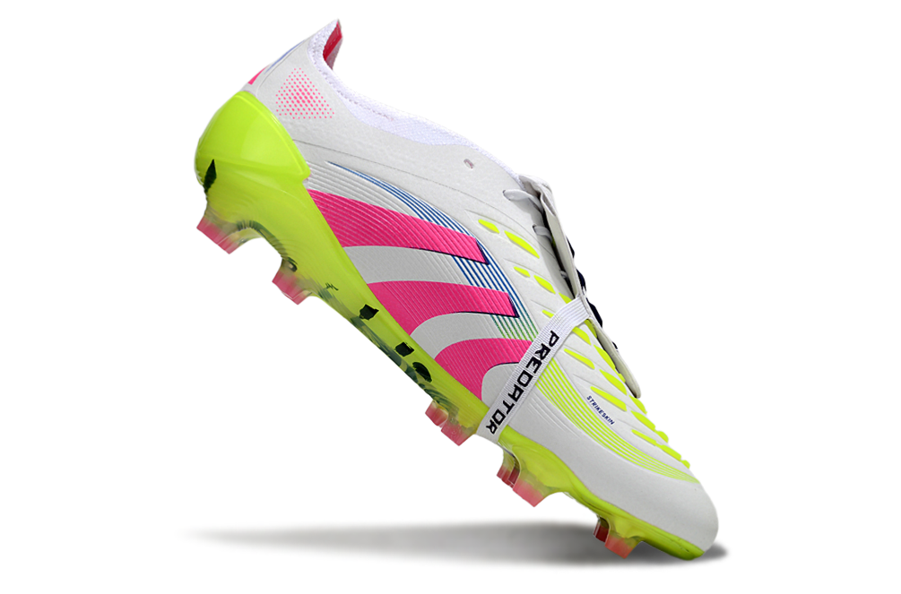adidas 25 Predator Elite Tongue FT FG  Soccer Boots Cleats Shoes GRN-BLK