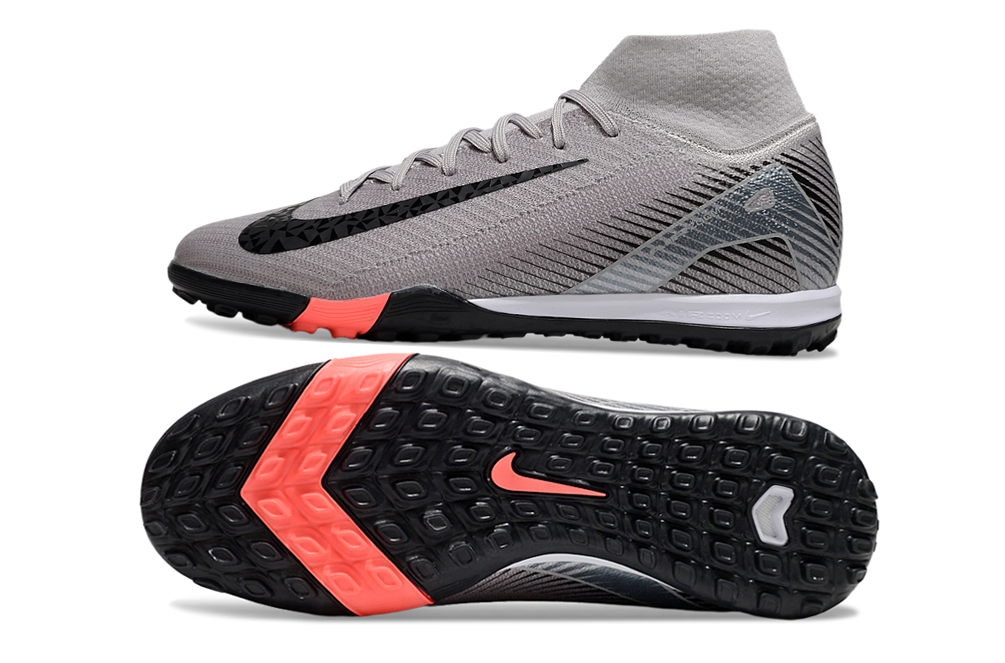 Nike Air Zoom Mercurial Superfly 10 Elite TF Football Soccer Cleats Boots - Ultimate Speed & Precision  WHT