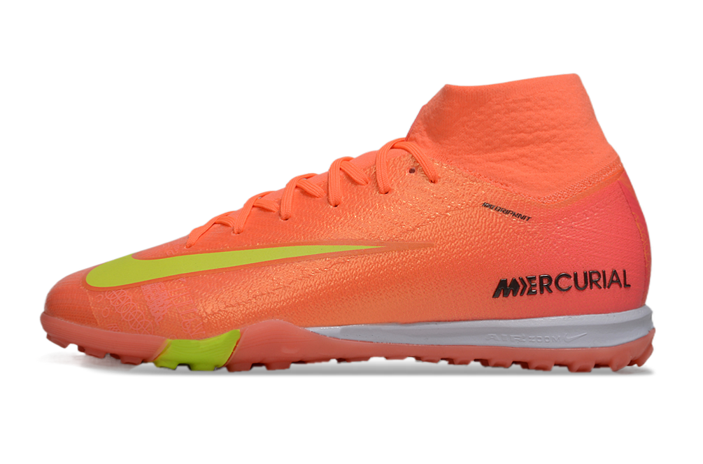 Nike Air Zoom Mercurial Superfly 10 Elite TF Football Soccer Cleats Boots - Ultimate Speed & Precision  WHT