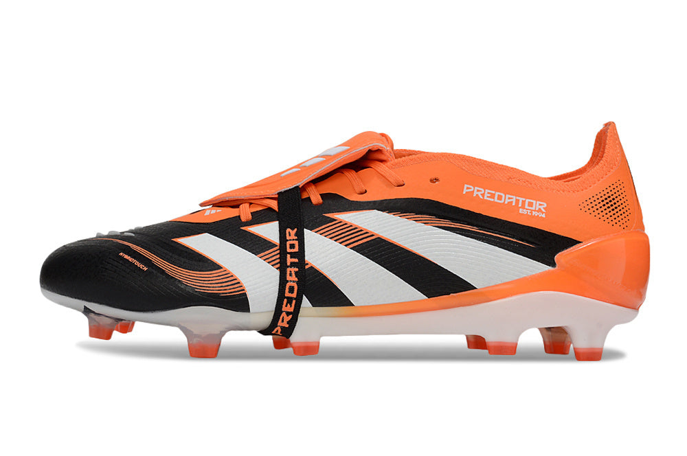 adidas 25 Predator Elite Tongue FT FG  Soccer Boots Cleats Shoes PRP-BLK