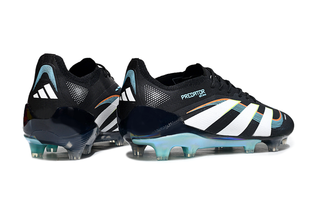 adidas Predator Elite FG Soccer Cleats WHT-RED-BLU