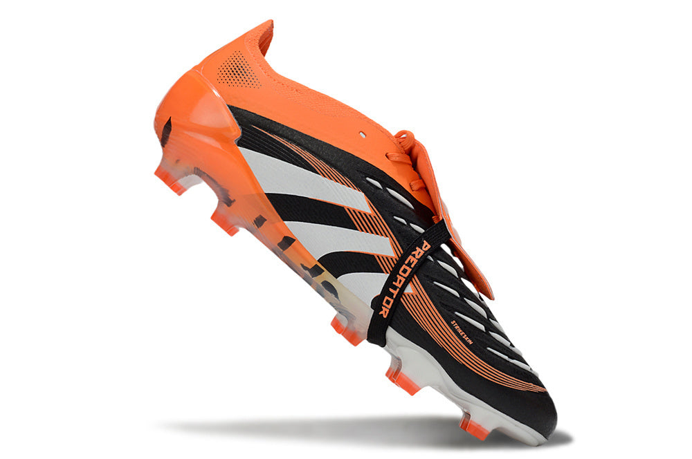 adidas 25 Predator Elite Tongue FT FG  Soccer Boots Cleats Shoes PRP-BLK