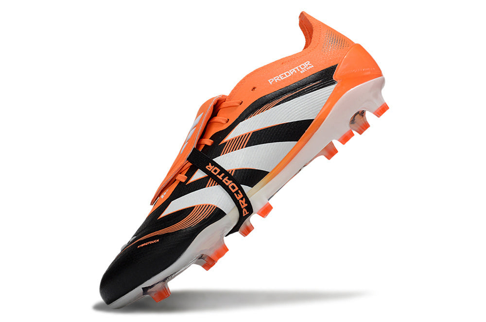 adidas 25 Predator Elite Tongue FT FG  Soccer Boots Cleats Shoes PRP-BLK