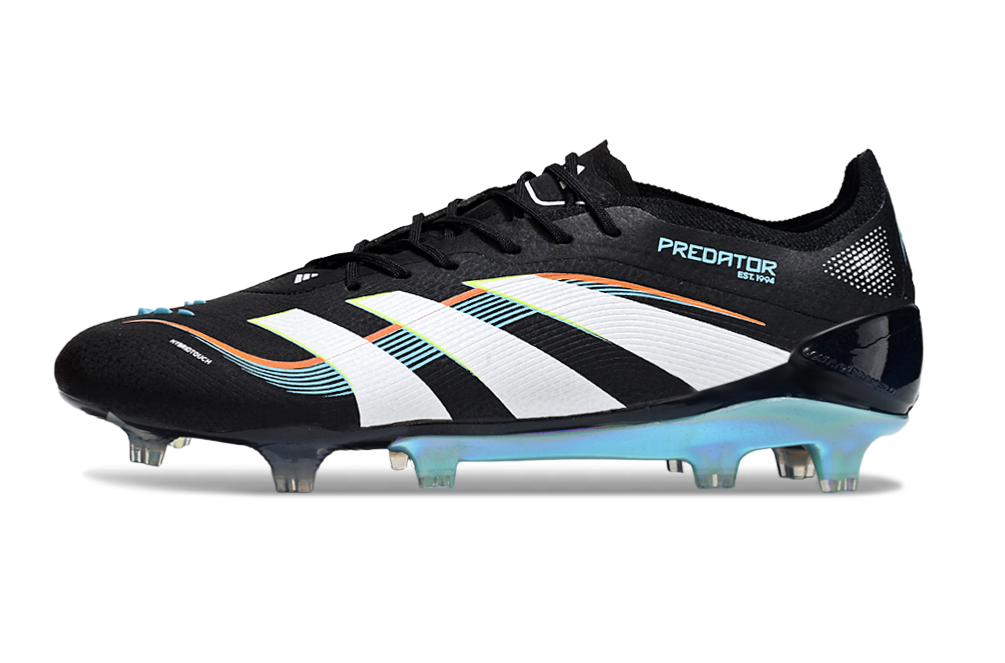 adidas Predator Elite FG Soccer Cleats WHT-RED-BLU