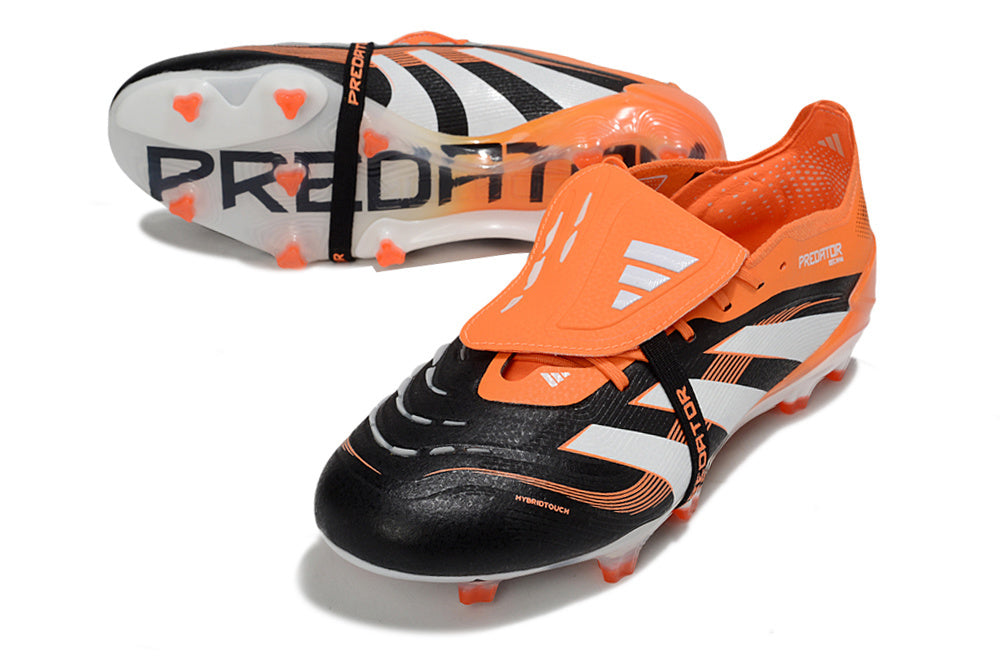 adidas 25 Predator Elite Tongue FT FG  Soccer Boots Cleats Shoes PRP-BLK