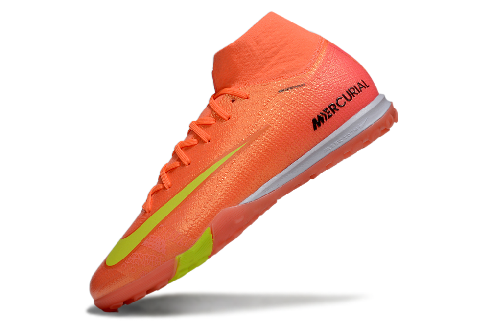 Nike Air Zoom Mercurial Superfly 10 Elite TF Football Soccer Cleats Boots - Ultimate Speed & Precision  WHT