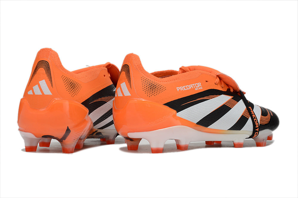 adidas 25 Predator Elite Tongue FT FG  Soccer Boots Cleats Shoes PRP-BLK
