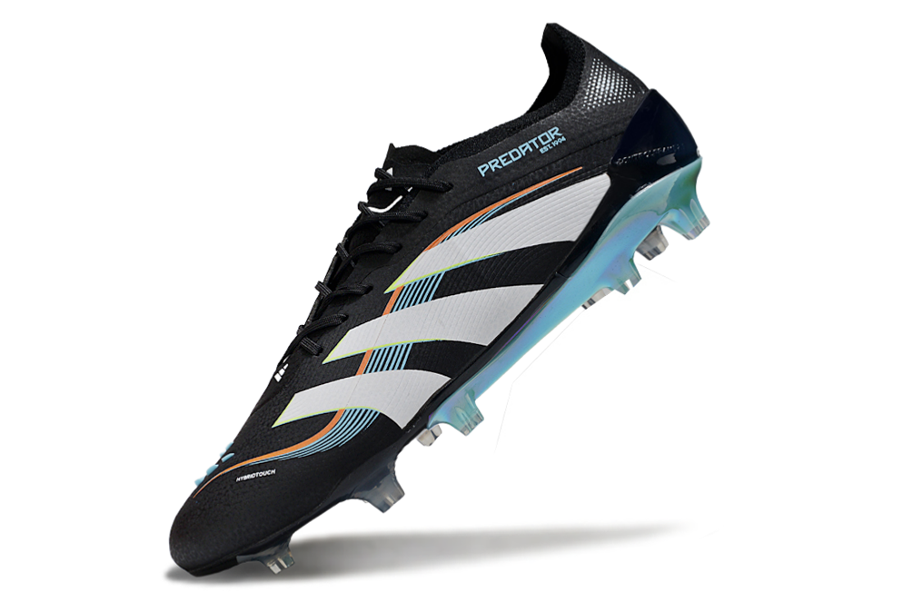 adidas Predator Elite FG Soccer Cleats WHT-RED-BLU