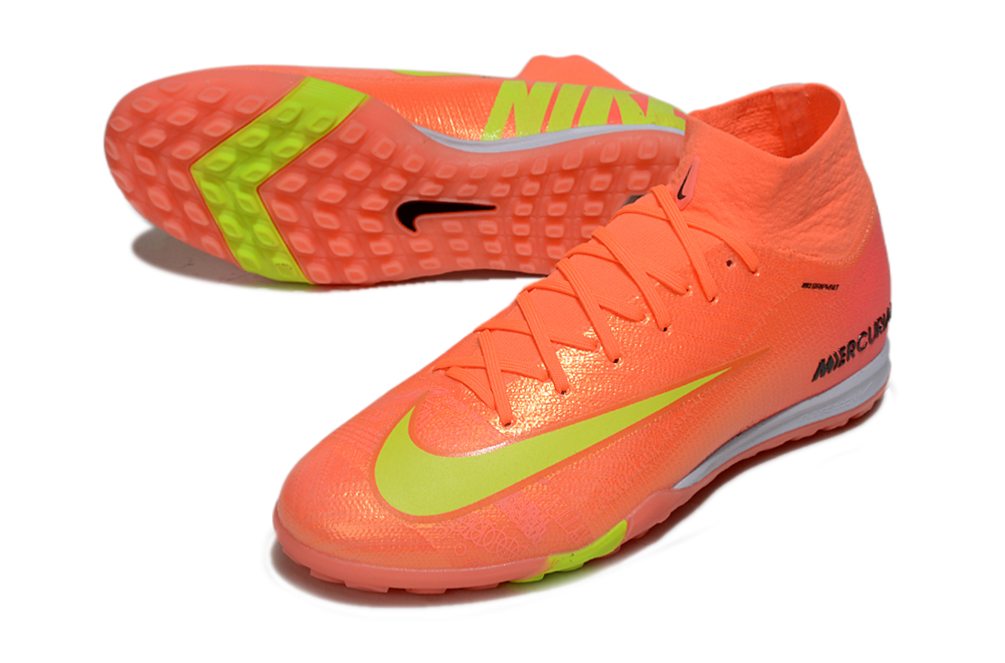 Nike Air Zoom Mercurial Superfly 10 Elite TF Football Soccer Cleats Boots - Ultimate Speed & Precision  WHT
