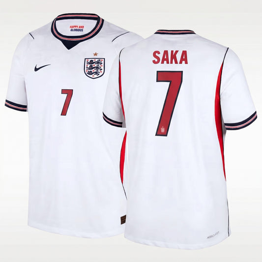 Bukayo Saka England National Team 2026  Home Football Soccer Jersey