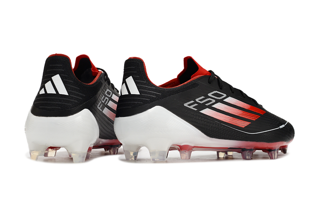 adidas F50 Elite FG Soccer Football Shoes Cleats RED-BLK
