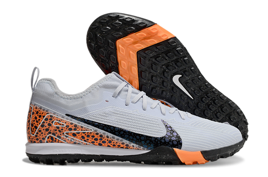 Nike Air Zoom Mercurial Vapor 15 Pro TF - Professional Turf Soccer Cleats Boots Shoes BLU-YLW