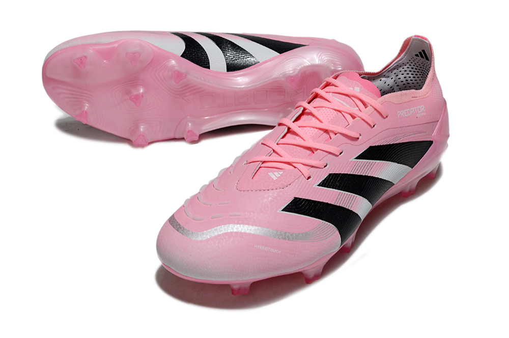 adidas Predator Elite FG Soccer Cleats WHT-RED-BLU