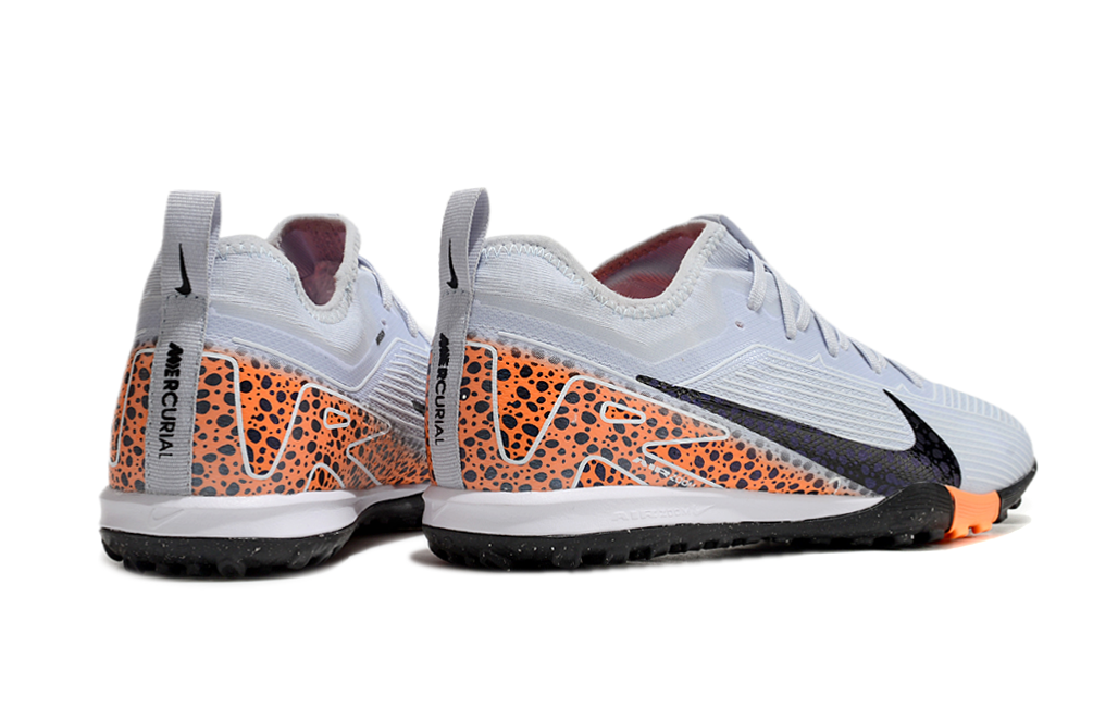 Nike Air Zoom Mercurial Vapor 15 Pro TF - Professional Turf Soccer Cleats Boots Shoes BLU-YLW