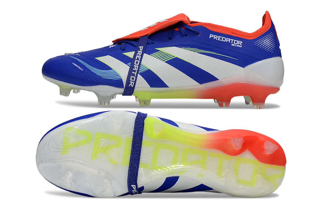 adidas 25 Predator Elite Tongue FT FG  Soccer Boots Cleats Shoes PRP-BLK