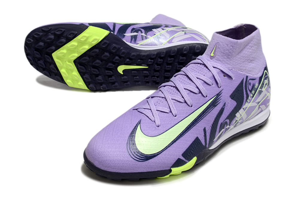 Nike Air Zoom Mercurial Superfly 10 Elite TF Football Soccer Cleats Boots - Ultimate Speed & Precision  GRN