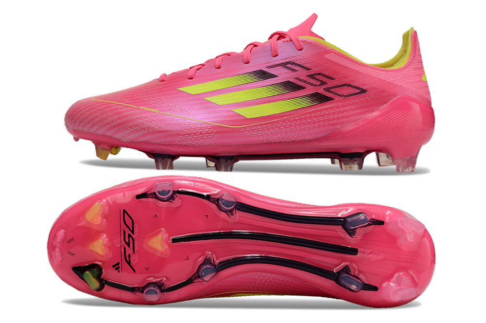 adidas F50 Elite FG Soccer Football Shoes Cleats RED-BLK