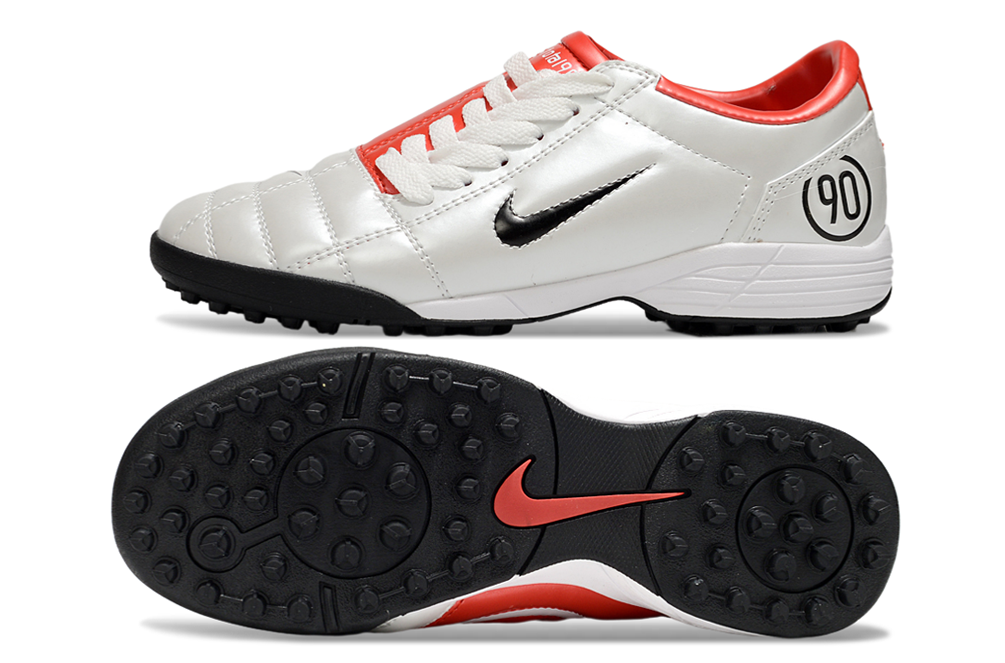 Nike Total 90 (T90) Laser SE FG/MG Football Soccer Boots Cleats RED-WHT