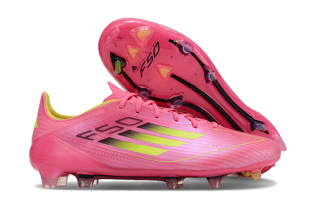 adidas F50 Elite FG Soccer Football Shoes Cleats RED-BLK
