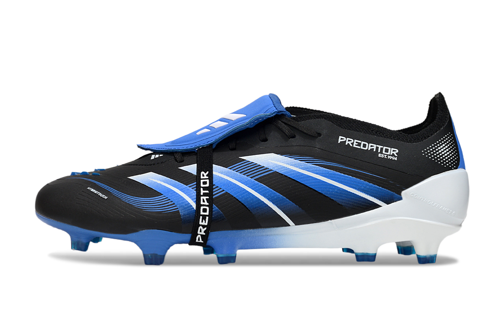 adidas 25 Predator Elite Tongue FT FG  Soccer Boots Cleats Shoes GRN-GLD