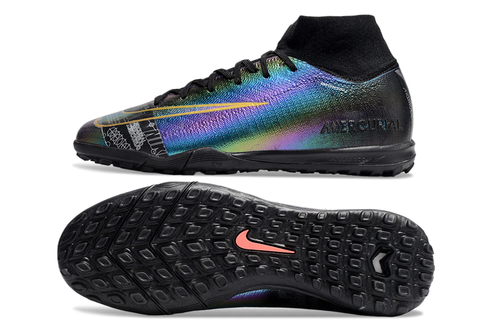 Nike Air Zoom Mercurial Superfly 10 Elite TF Football Soccer Cleats Boots - Ultimate Speed & Precision  GRN
