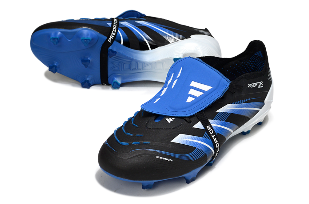 adidas 25 Predator Elite Tongue FT FG  Soccer Boots Cleats Shoes GRN-GLD