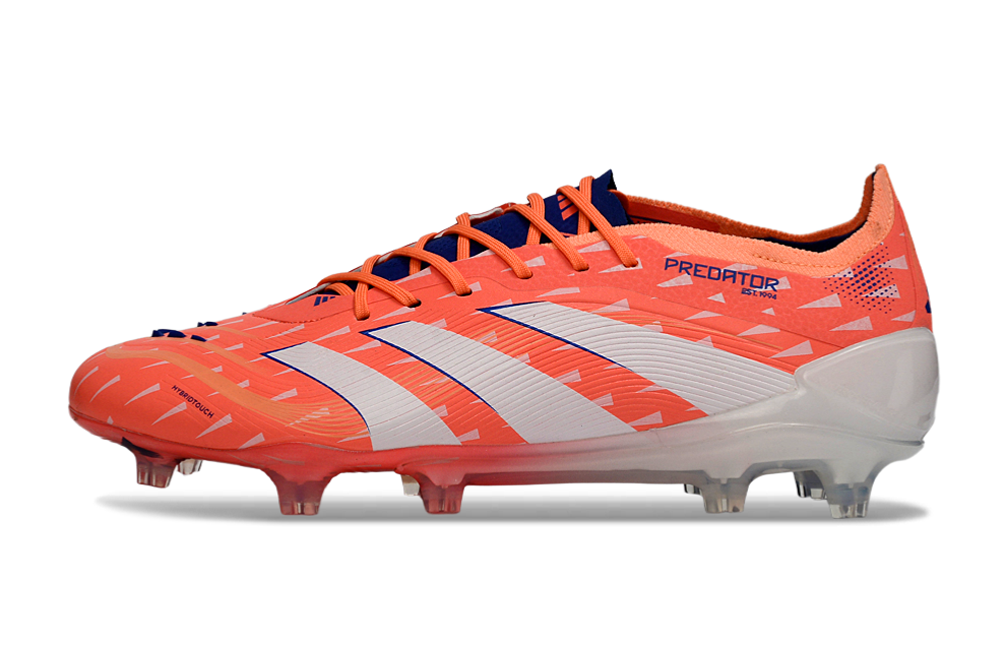 adidas Predator Elite FG Soccer Cleats WHT-RED-SKY
