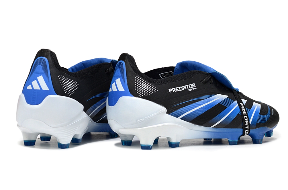 adidas 25 Predator Elite Tongue FT FG  Soccer Boots Cleats Shoes GRN-GLD
