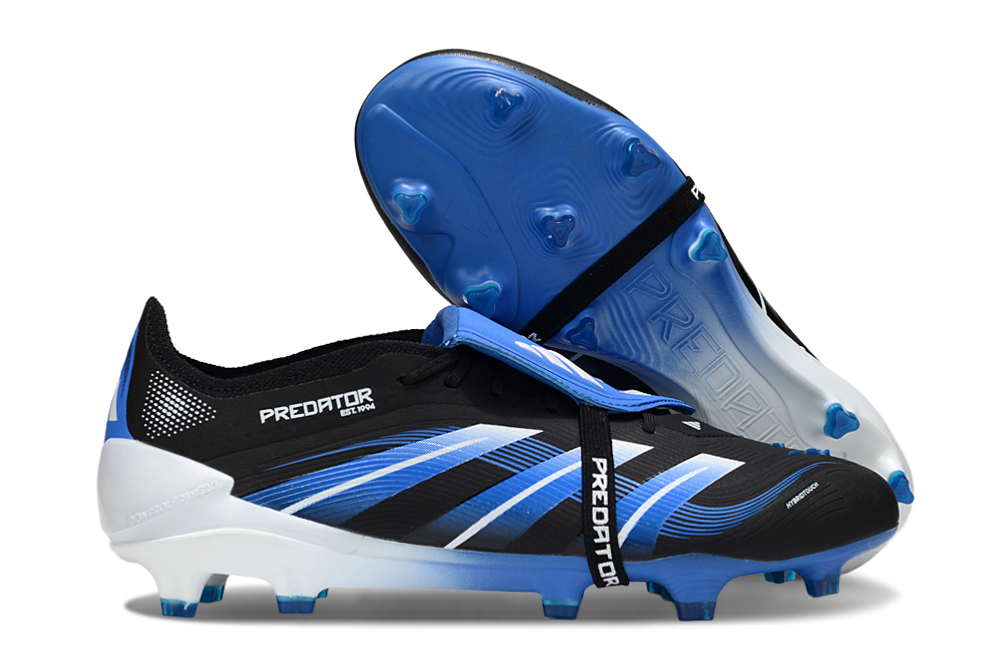 adidas 25 Predator Elite Tongue FT FG  Soccer Boots Cleats Shoes GRN-GLD