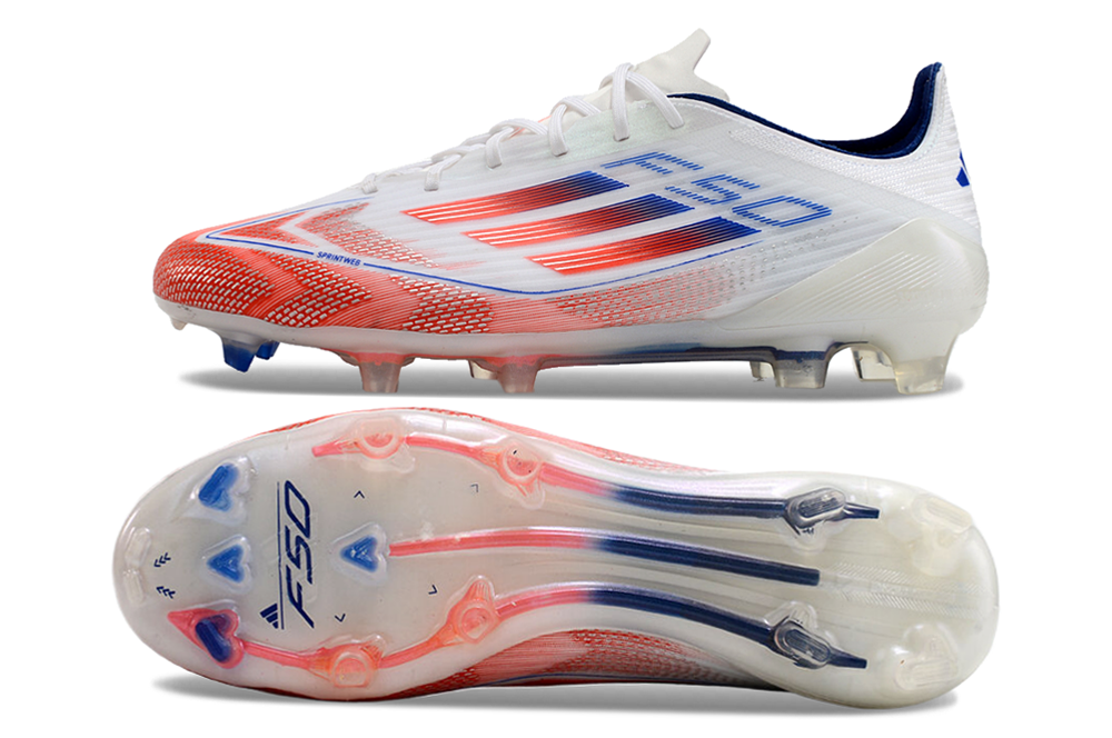 adidas F50 Elite FG Soccer Football Shoes Cleats RED-BLK