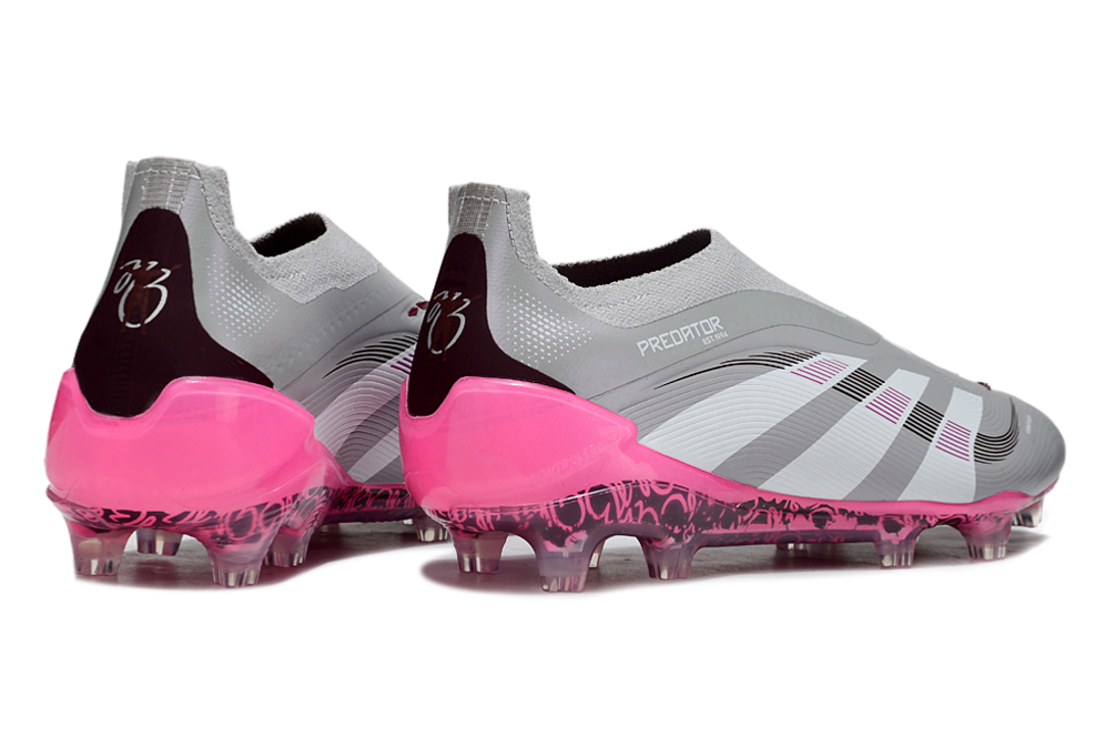 adidas Predator 24 Elite Laceless FG  Soccer Boots Cleats Shoes GRN-BLK