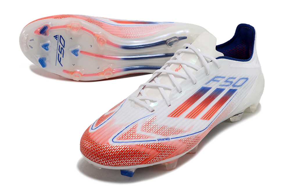 adidas F50 Elite FG Soccer Football Shoes Cleats RED-BLK